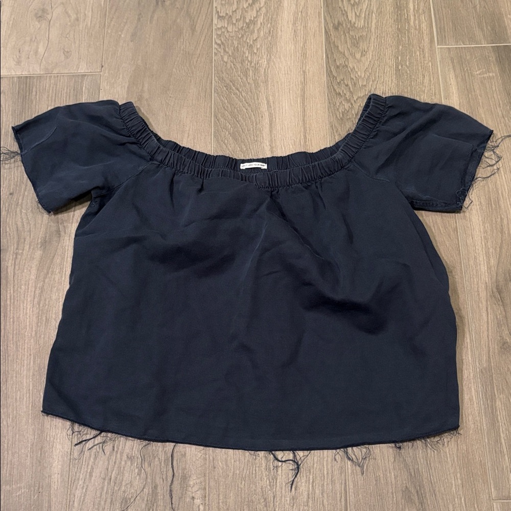 Mother Women’s Dark Blue Blouse Size S